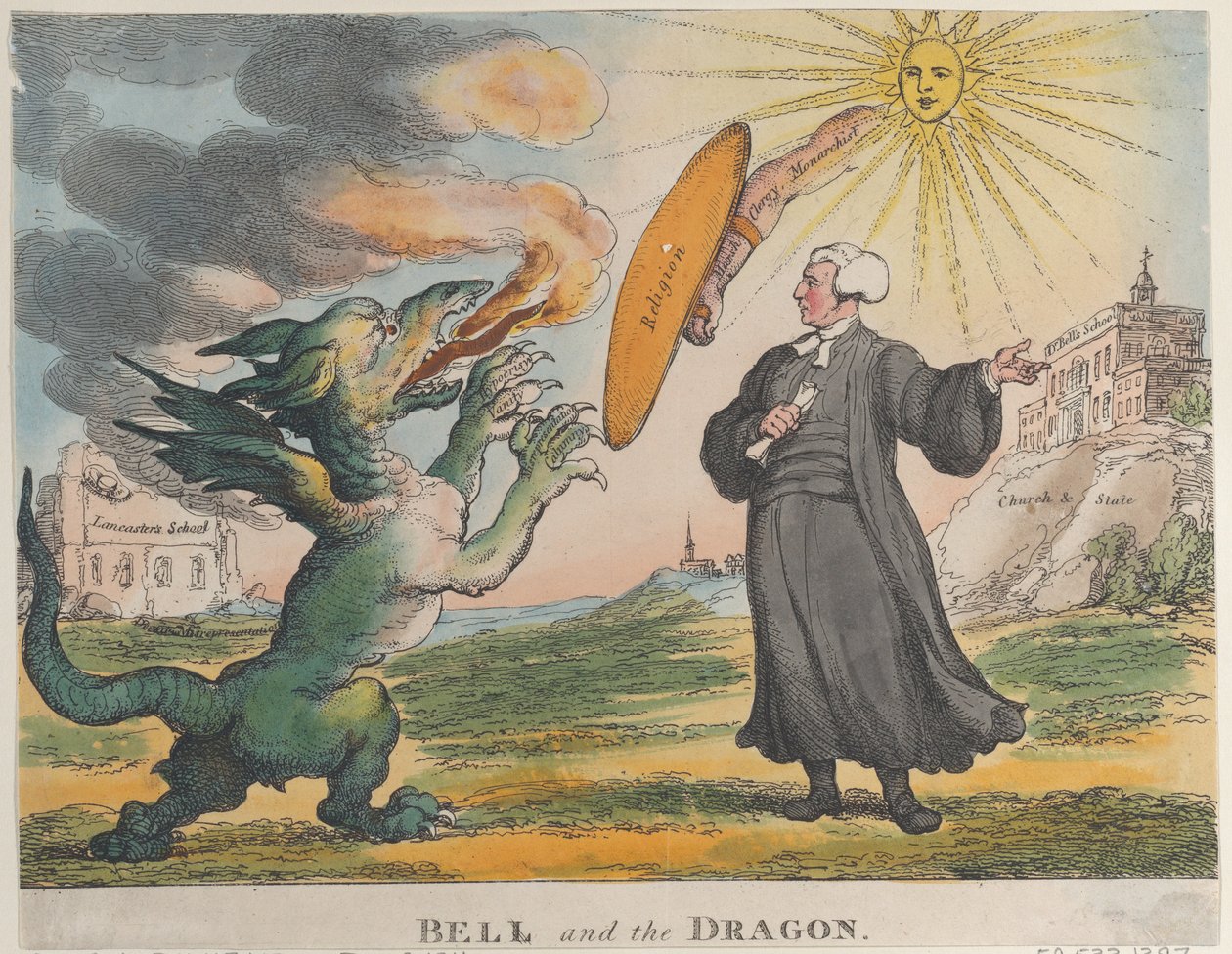 Bell and the Dragon, December 9, 1811., December 9, 1811. 作者 托马斯·罗兰森