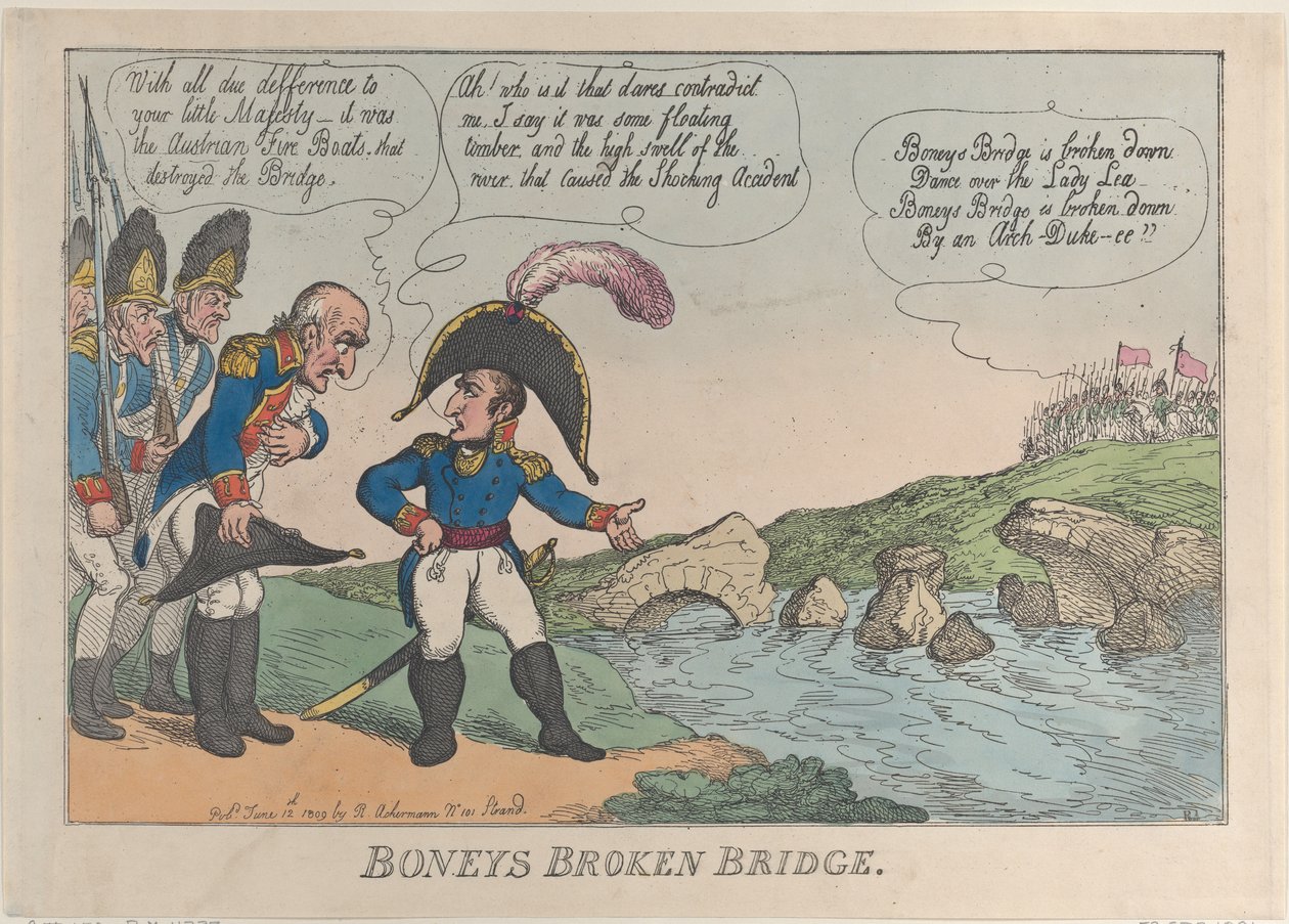 Boneys Broken Bridge, June 12, 1809., June 12, 1809. 作者 托马斯·罗兰森