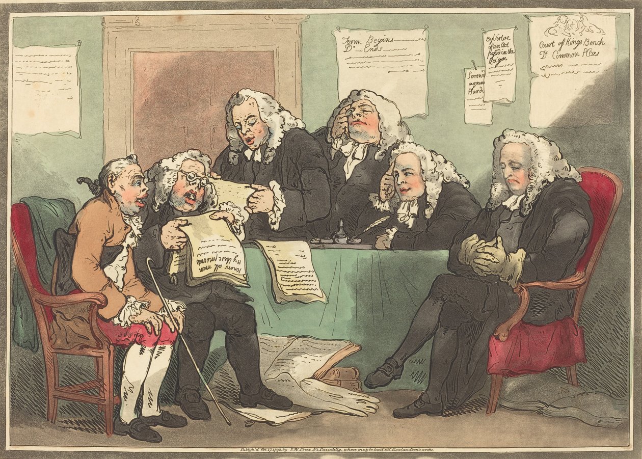 Botheration, 1793. 作者 托马斯·罗兰森