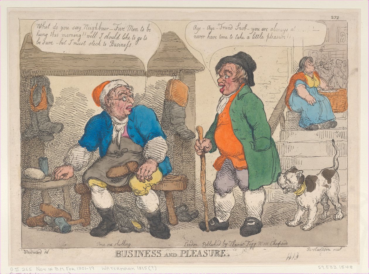 Business and Pleasure, [1813], reprint., [1813], reprint. 作者 托马斯·罗兰森
