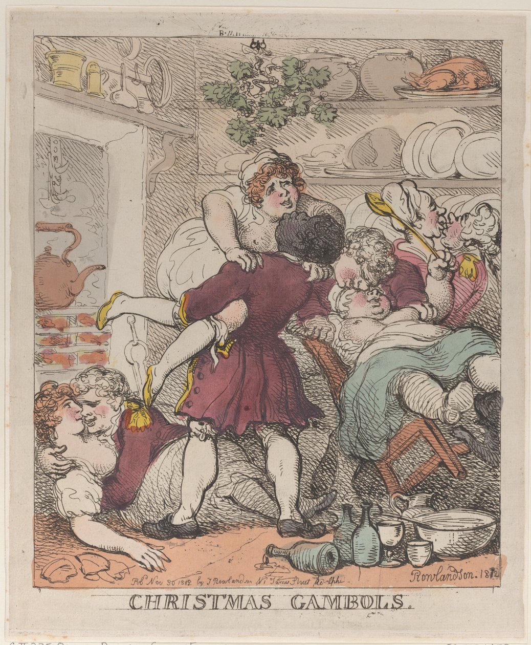 Christmas Gambols, November 30, 1812., November 30, 1812. 作者 托马斯·罗兰森