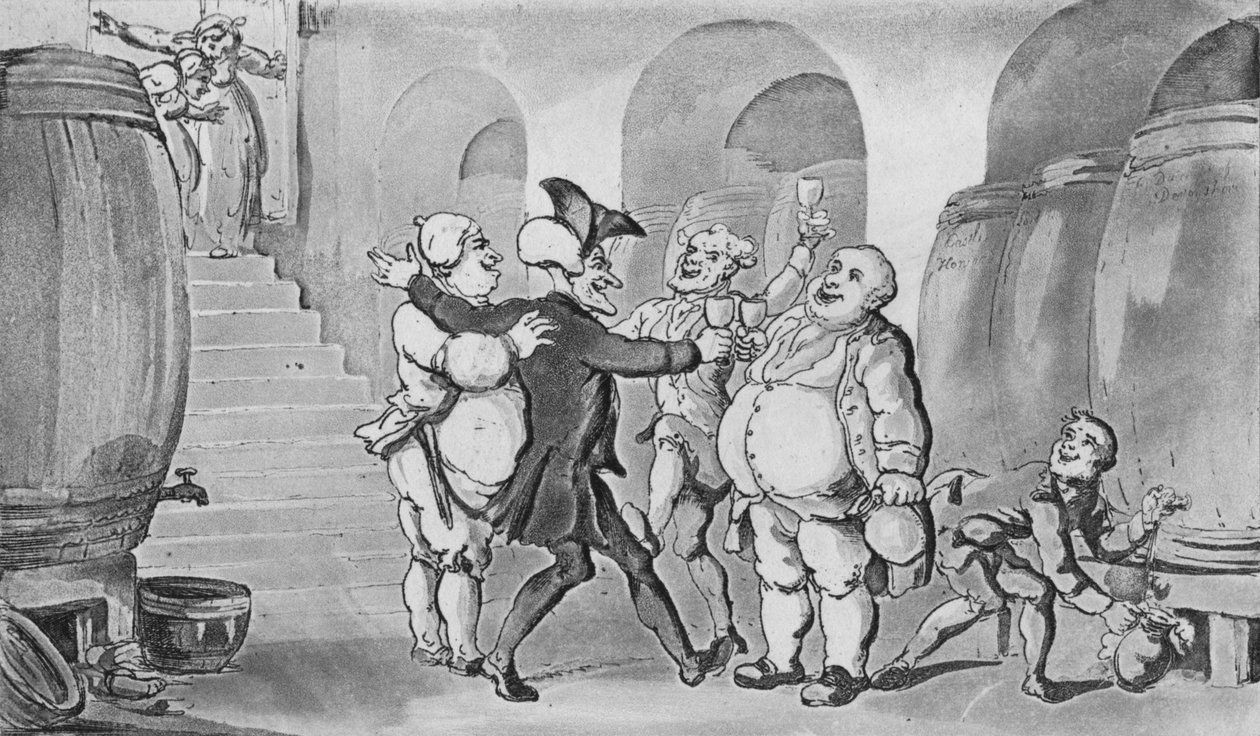 酒窖医生的语法，1817年 作者 托马斯·罗兰森