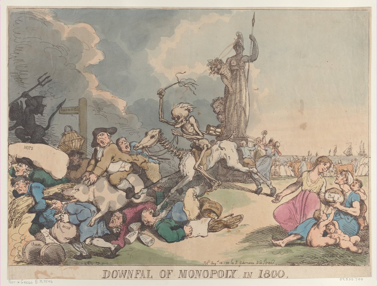 Downfall of Monopoly in 1800, August 14, 1800., August 14, 1800. 作者 托马斯·罗兰森