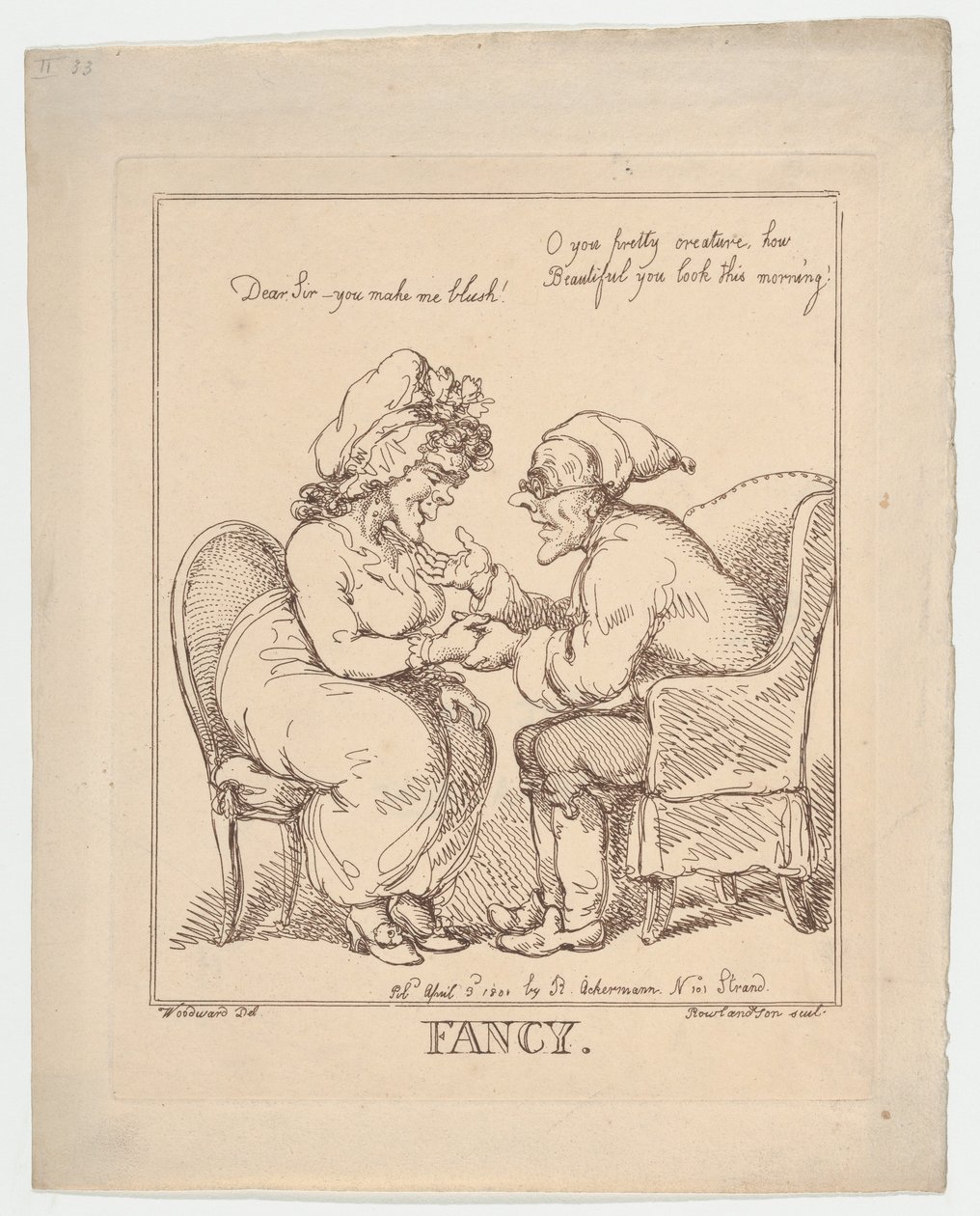 Fancy, July 20, 1801., July 20, 1801. 作者 托马斯·罗兰森