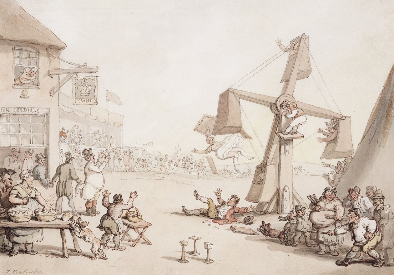 1803年博览会上的人物 作者 托马斯·罗兰森