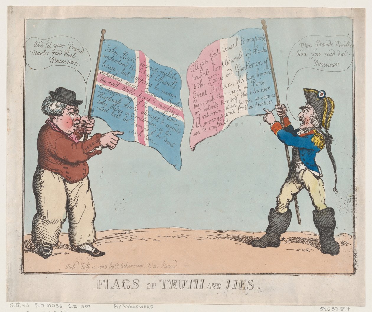 Flags of Truth and Lies, July 10, 1803. , July 10, 1803. 作者 托马斯·罗兰森