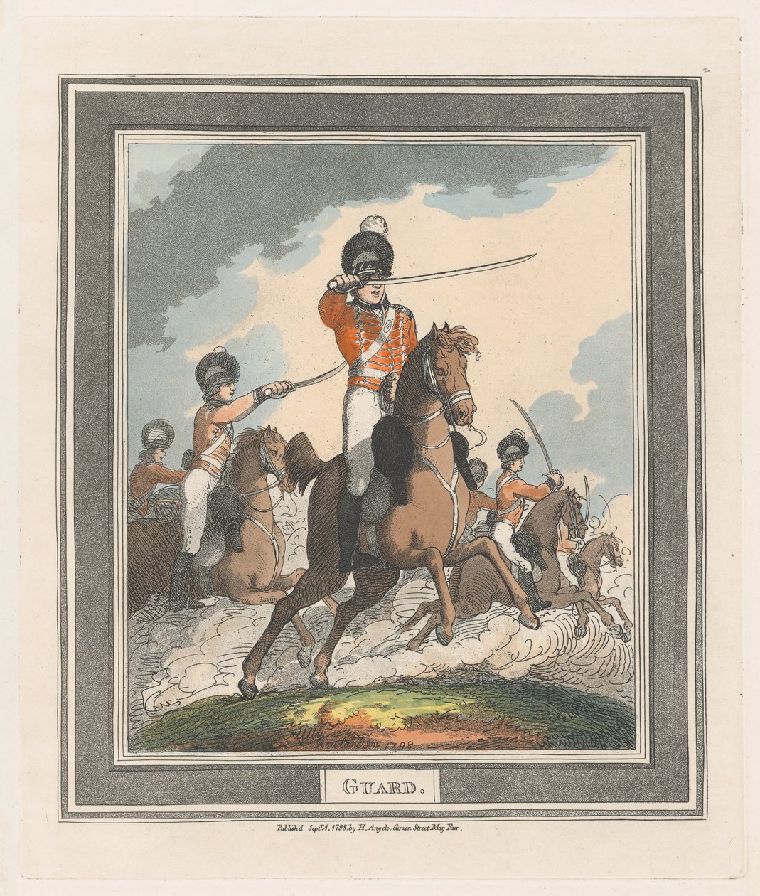 Guard, September 1, 1798., September 1, 1798. 作者 托马斯·罗兰森