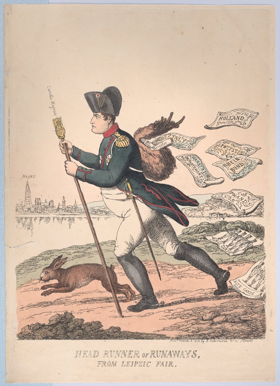 Head Runner or Runaways from the Leipzic Fair, March 2, 1814., March 2, 1814. 作者 托马斯·罗兰森