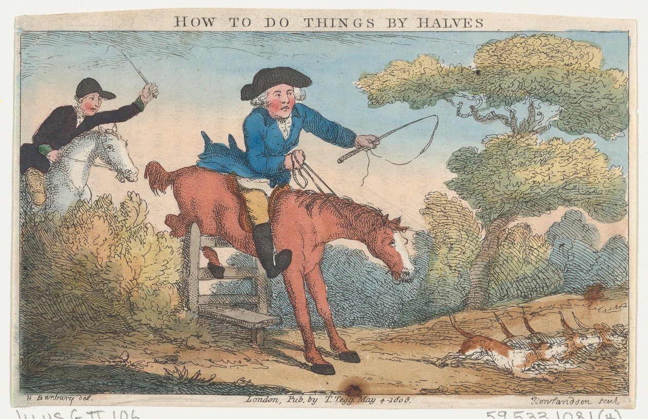How to Do Things by Halves, May 4, 1808. ，1808年5月4日。 作者 托马斯·罗兰森
