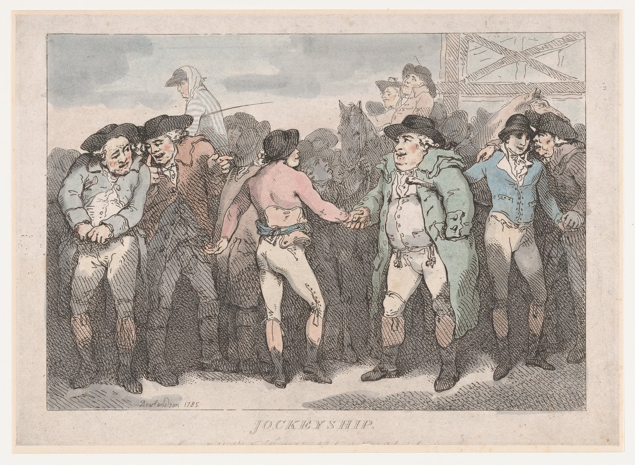 Jockeyship, November 31, 1785., November 31, 1785. 作者 托马斯·罗兰森