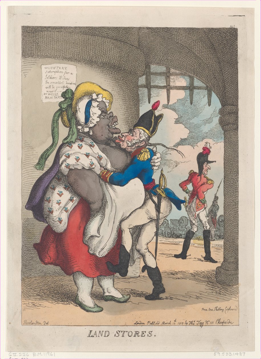 Land Stores, March 10, 1812., March 10, 1812. 作者 托马斯·罗兰森
