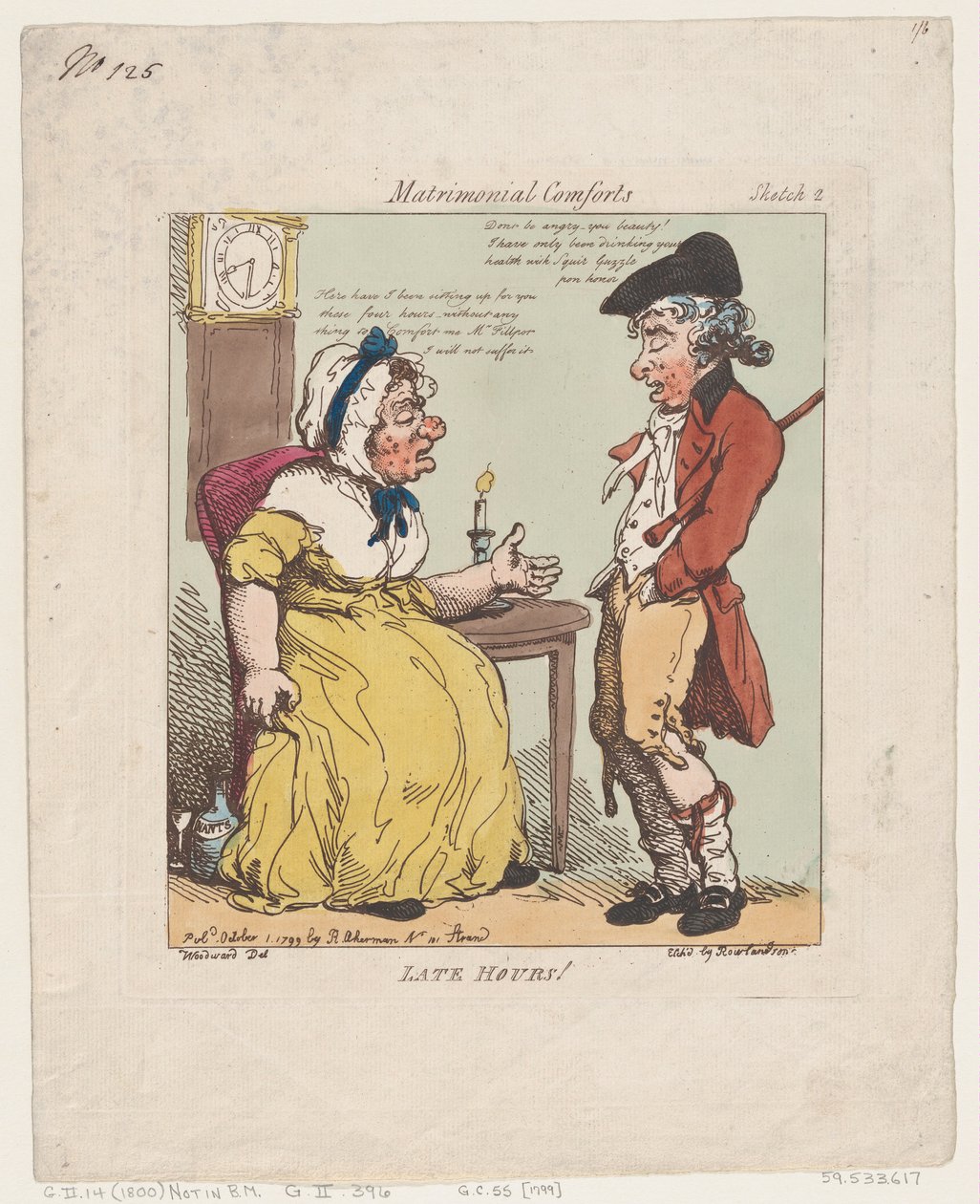 Late Hours！, October 1, 1799., October 1, 1799. 作者 托马斯·罗兰森