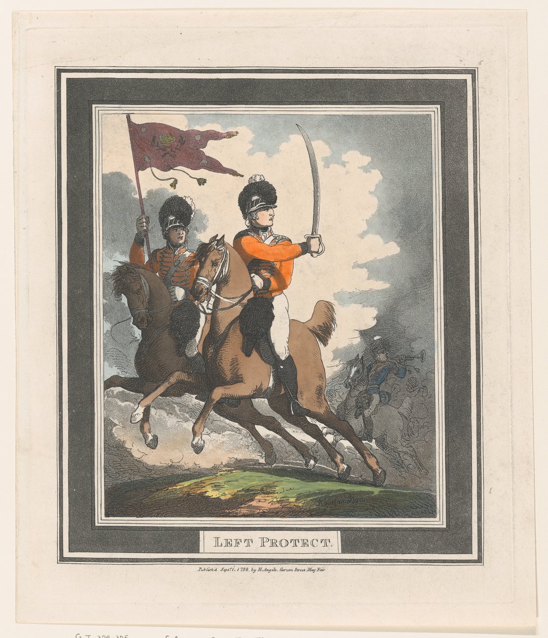 Left Protect, September 1, 1798., September 1, 1798. 作者 托马斯·罗兰森