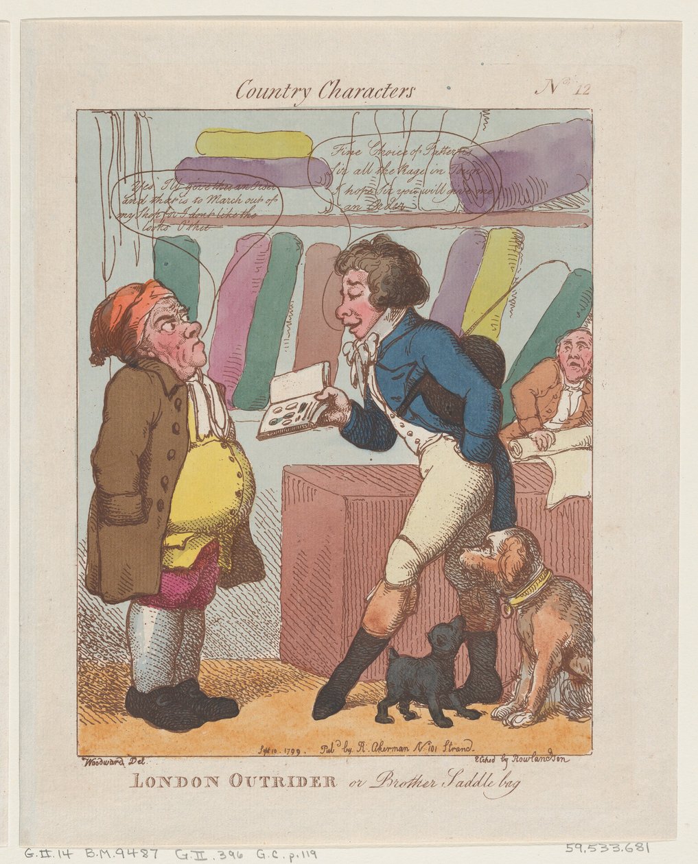 London Outrider, or Brother Saddlebag, September 10, 1799. , September 10, 1799. 作者 托马斯·罗兰森