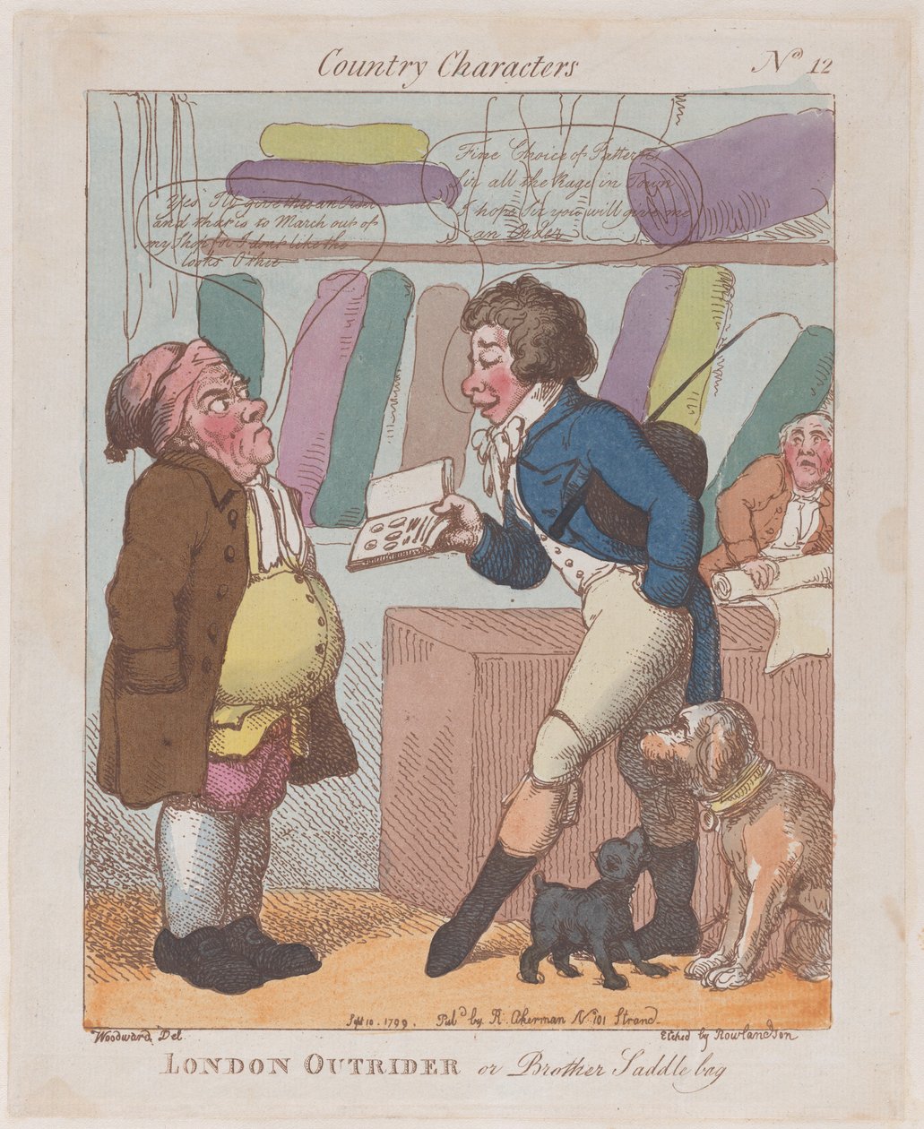 London Outrider, or Brother Saddlebag, September 10, 1799. , September 10, 1799. 作者 托马斯·罗兰森
