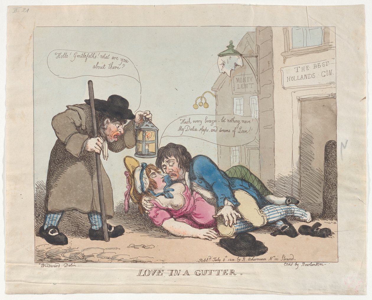 Love in the Gutter, July 8, 1800., July 8, 1800. 作者 托马斯·罗兰森