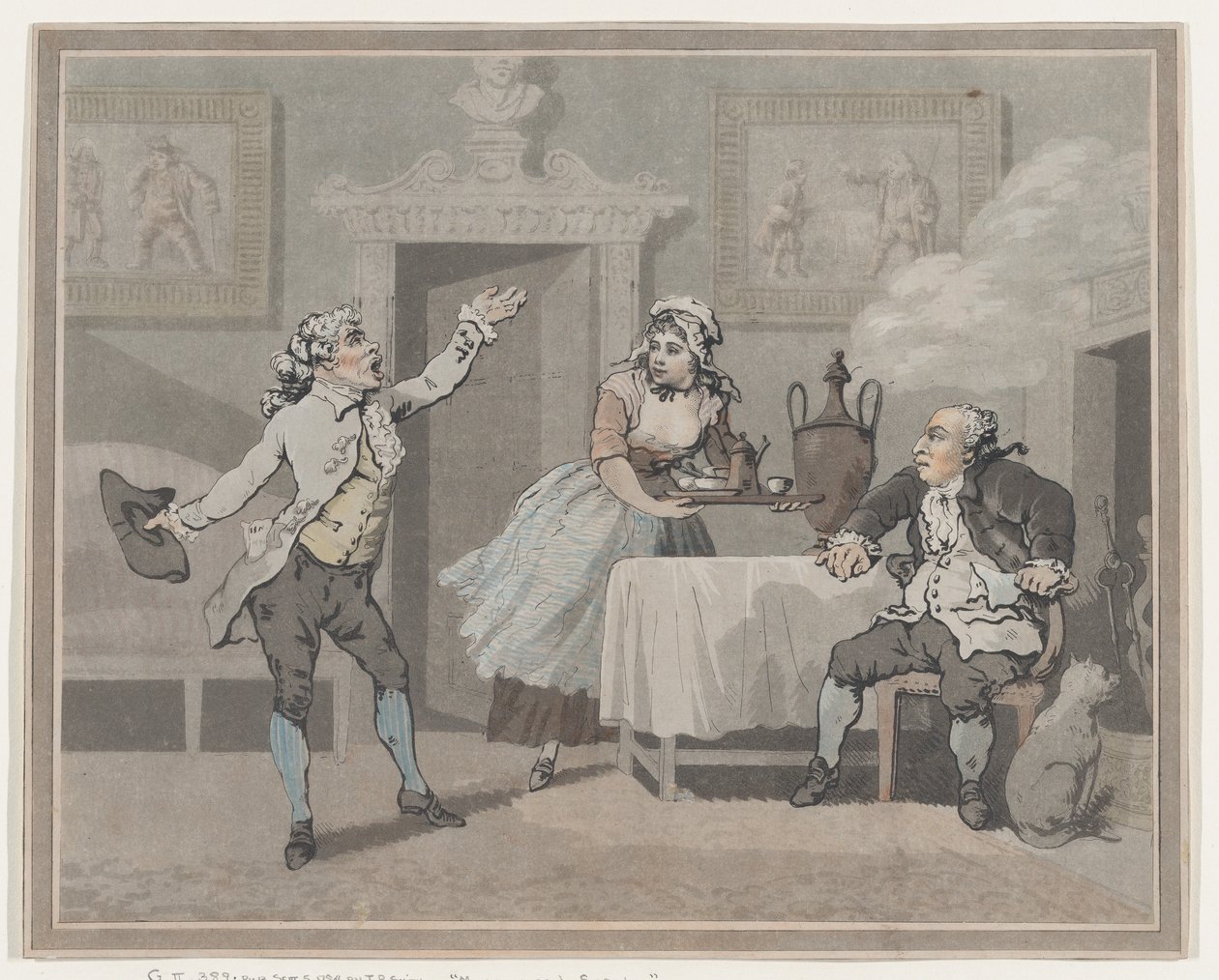 Manager & Spouter, July 1, 1802., July 1, 1802. 作者 托马斯·罗兰森