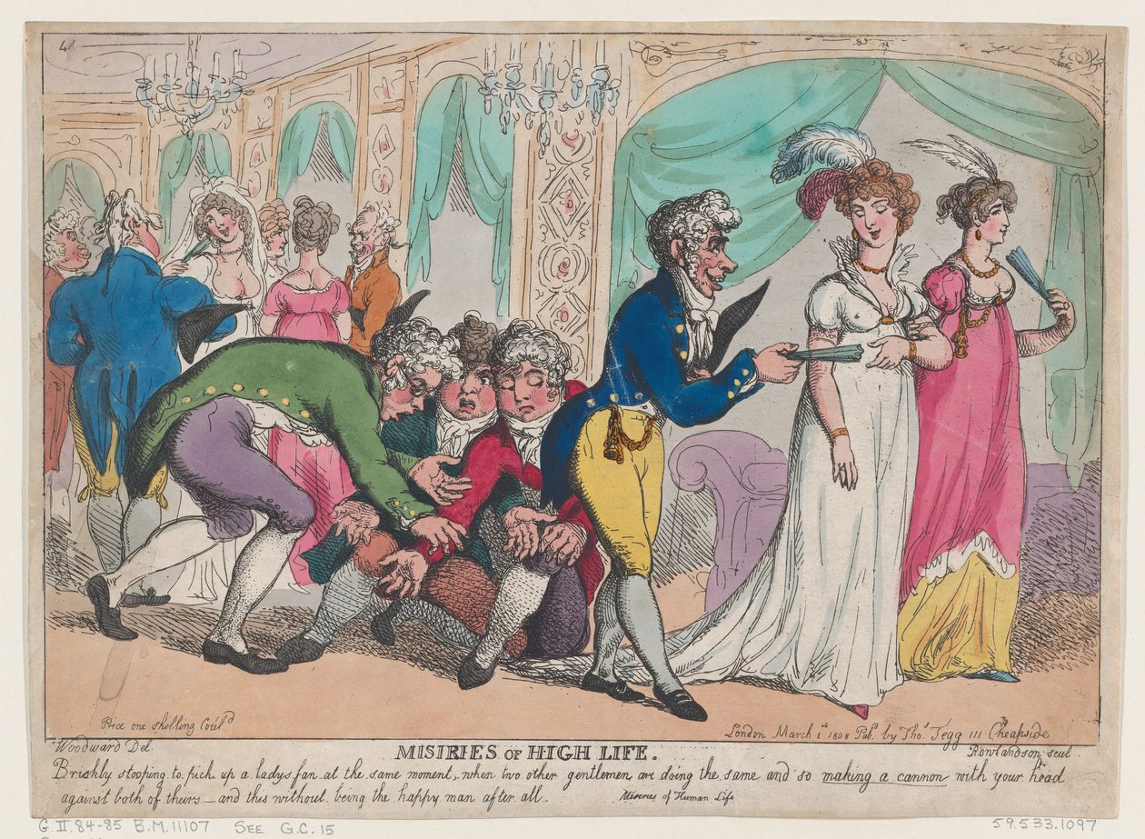 Miseries of High Life, March 1, 1808., March 1, 1808. 作者 托马斯·罗兰森