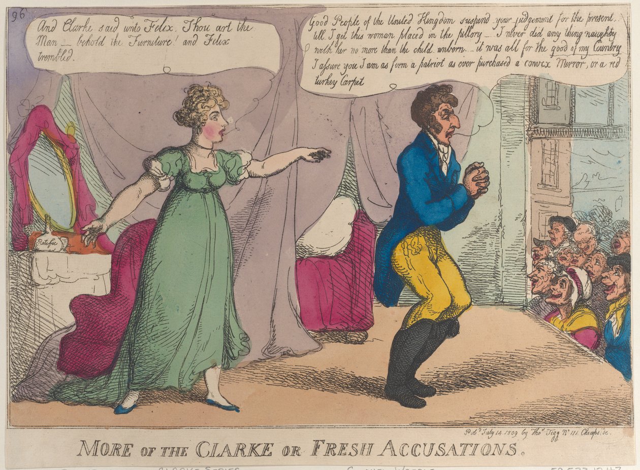 More of the Clarke or Fresh Accusations, July 14, 1809. , July 14, 1809. 作者 托马斯·罗兰森
