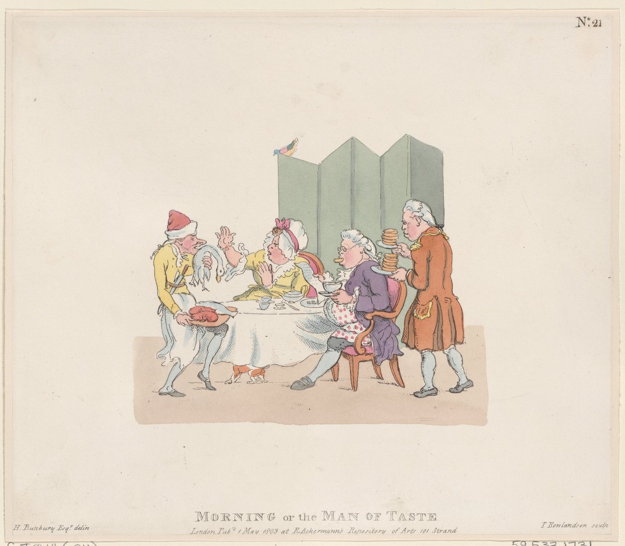 Morning, or, the Man of Taste, May 1, 1803., May 1, 1803. 作者 托马斯·罗兰森