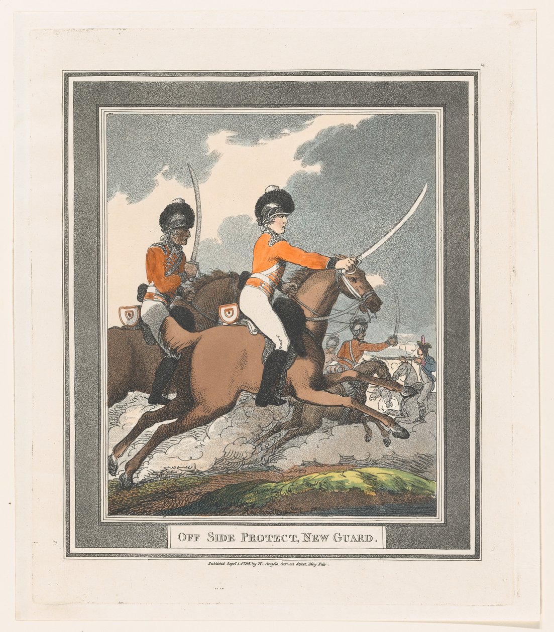 Off Side Protect, New Guard, September 1, 1798., September 1, 1798. 作者 托马斯·罗兰森