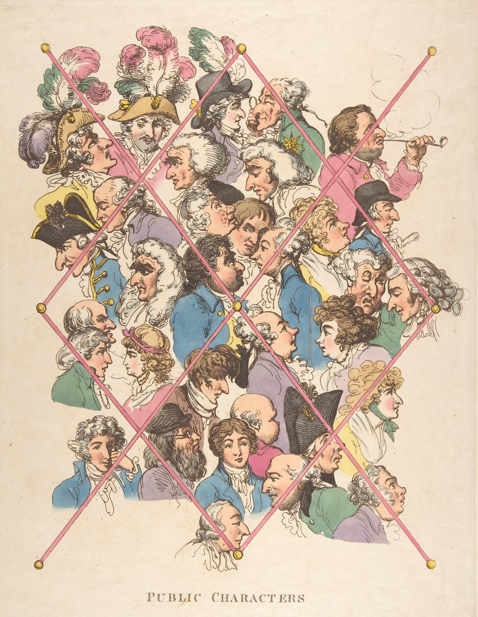 Public Characters, April 1, 1801., April 1, 1801. 作者 托马斯·罗兰森