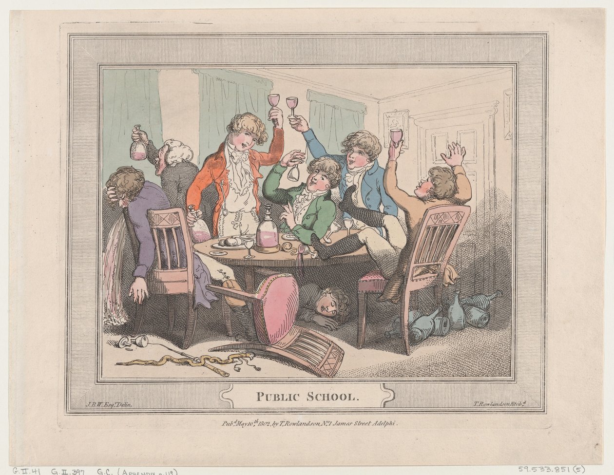 Public School, May 10, 1802., May 10, 1802. 作者 托马斯·罗兰森
