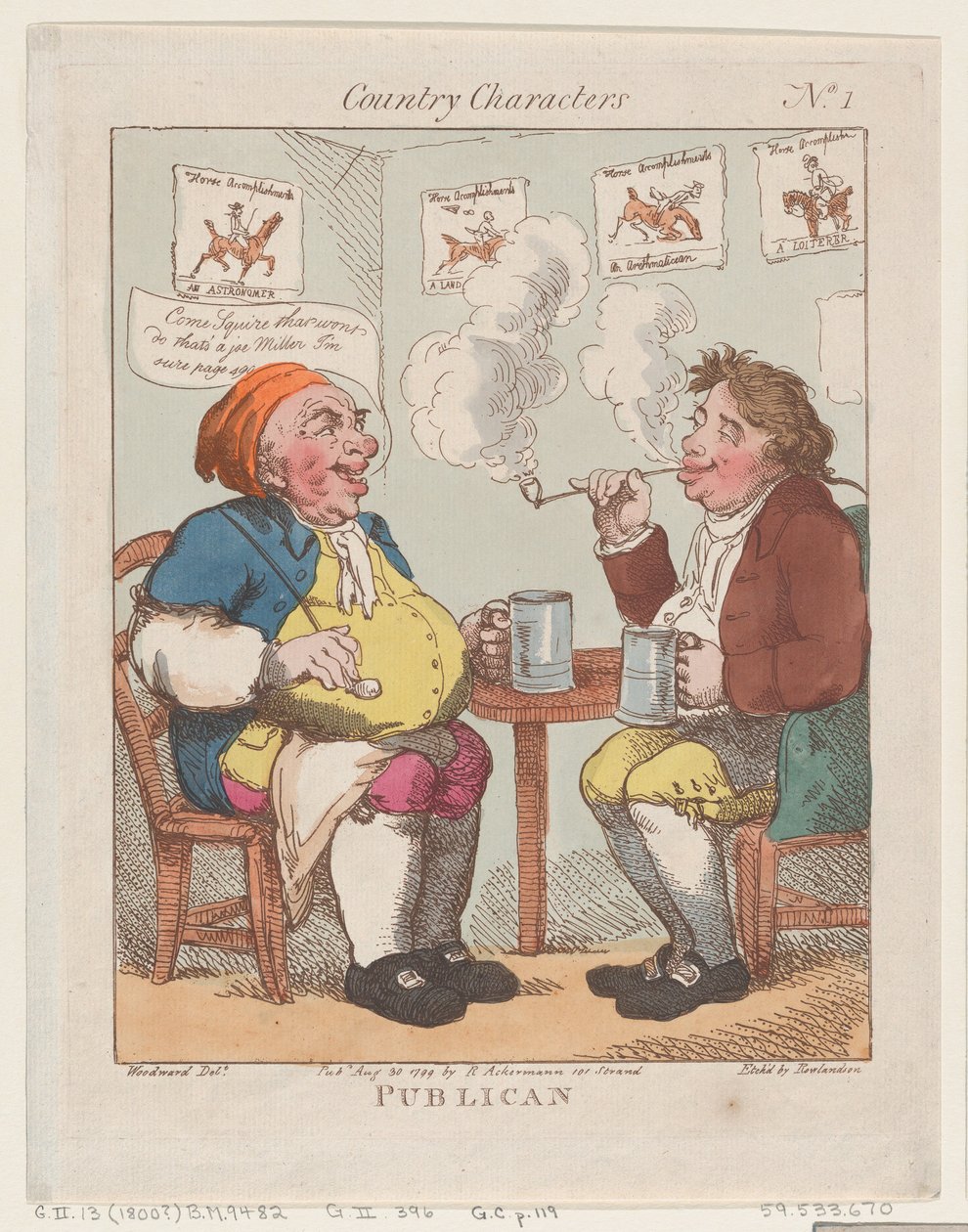 Publican, August 30, 1799., August 30, 1799. 作者 托马斯·罗兰森