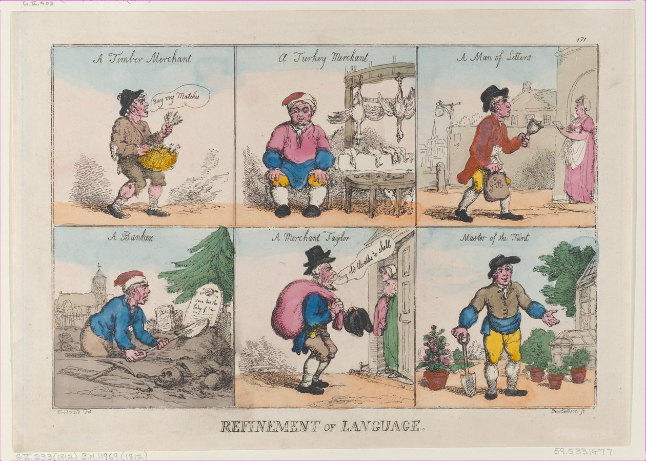 Refinement of Language, October 1, 1802., October 1, 1802. 作者 托马斯·罗兰森