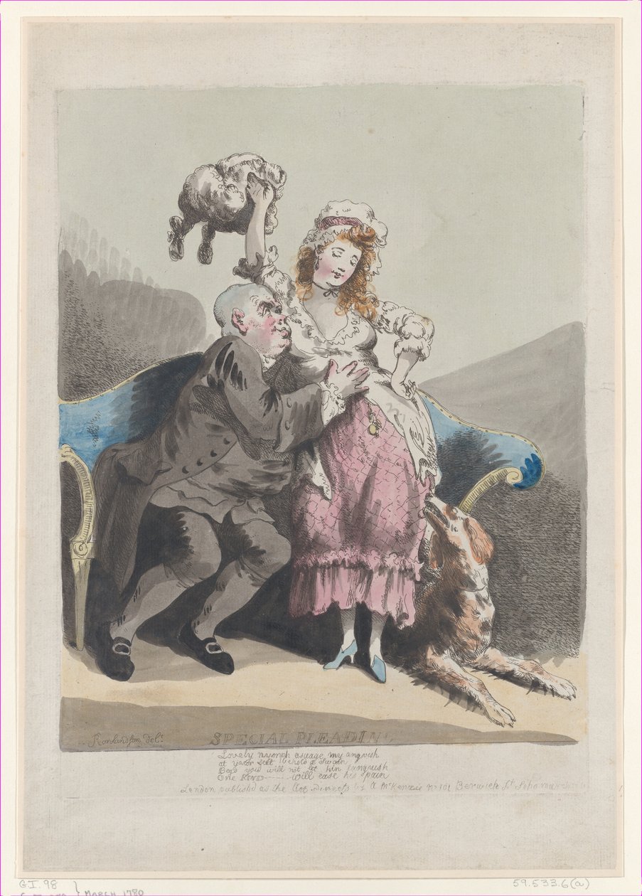 Special Pleading, March 1780., March 1780. 作者 托马斯·罗兰森