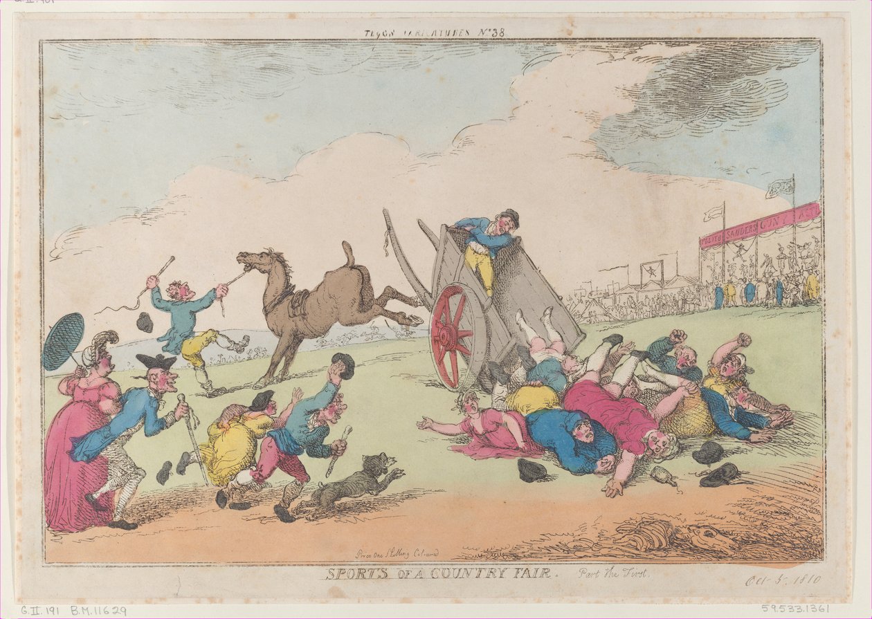 Sports of a Country Fair, Part the First, October 5, 1810. , October 5, 1810. 作者 托马斯·罗兰森
