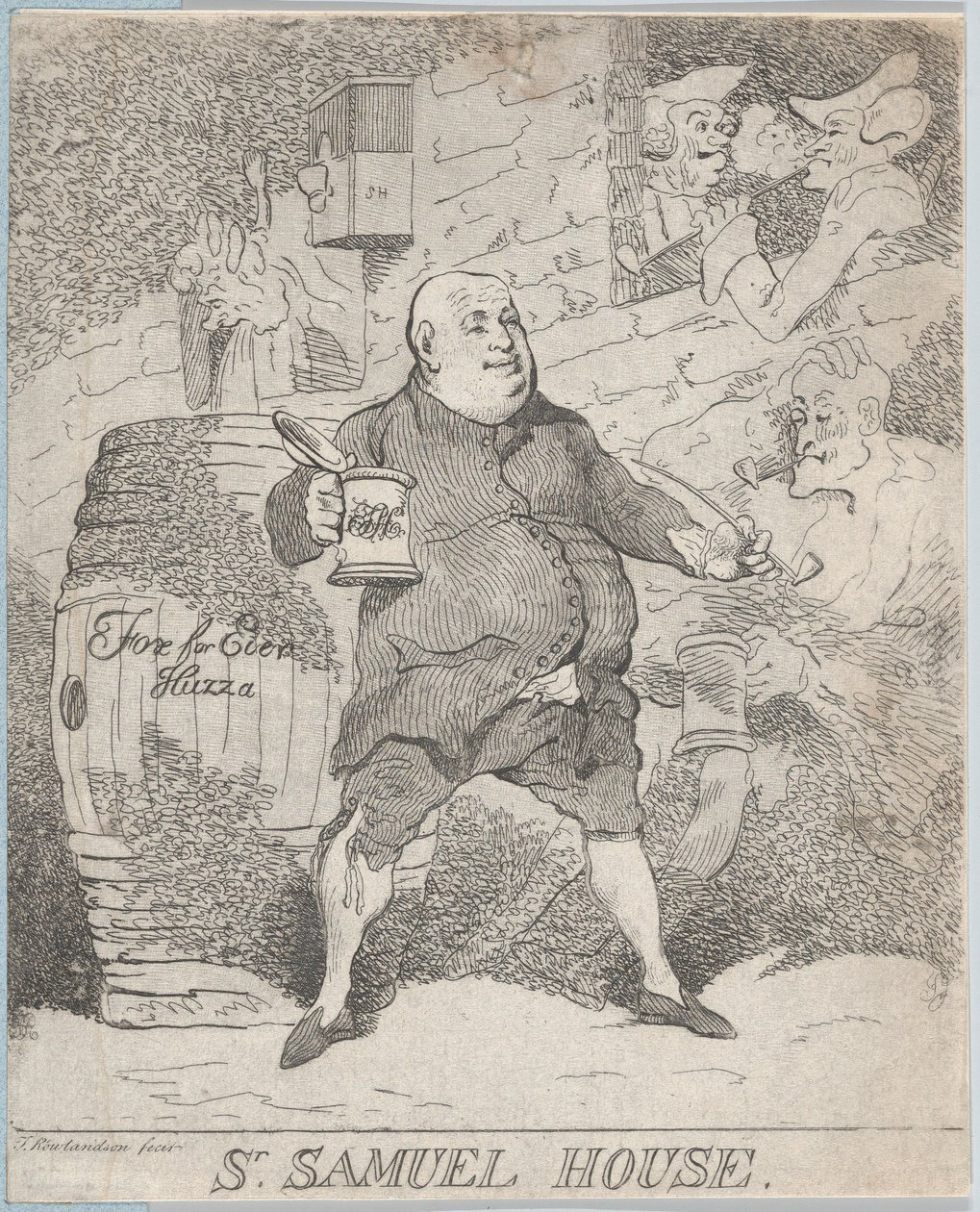 Sr. Samuel House, [1780] reissued 1786-91., [1780] reissued 1786-91. 作者 托马斯·罗兰森