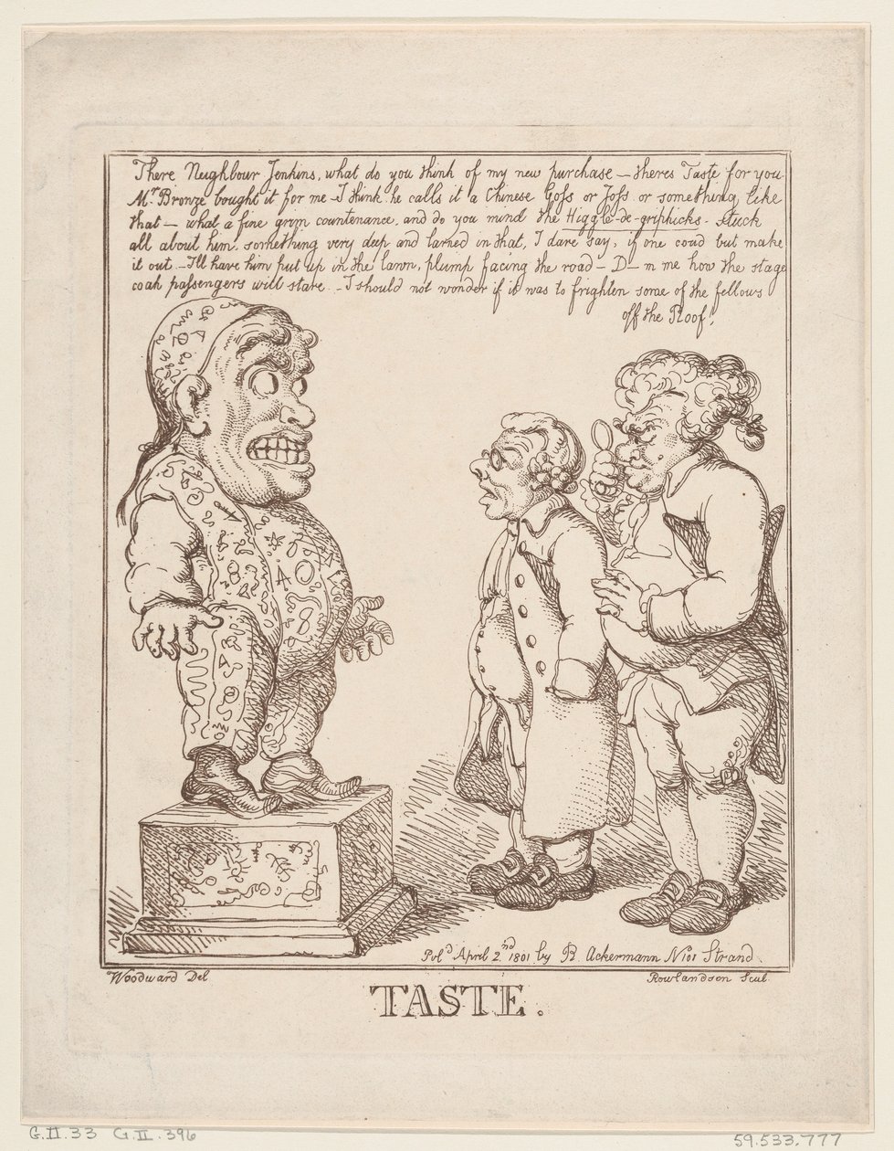 Key, April 2, 1801., April 2, 1801. 作者 托马斯·罗兰森