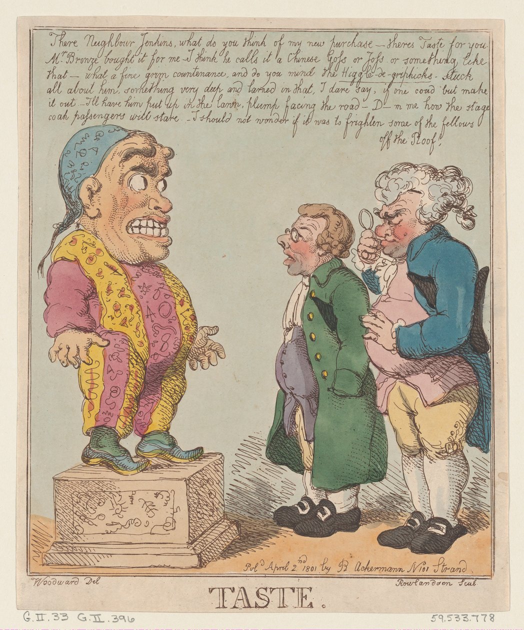 Key, April 2, 1801., April 2, 1801. 作者 托马斯·罗兰森