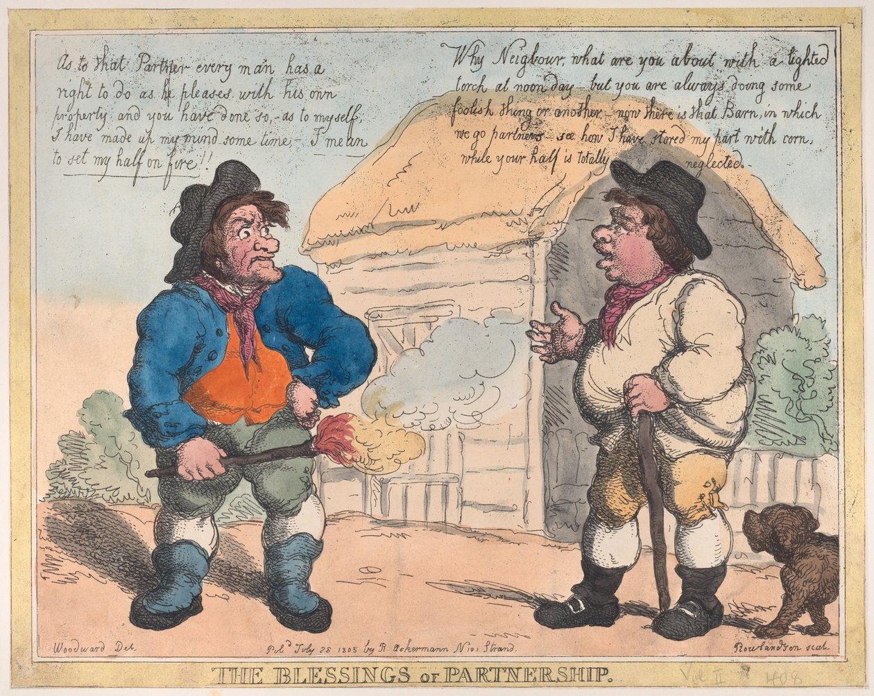 The Blessings of Partnership, July 28, 1805., July 28, 1805. 作者 托马斯·罗兰森