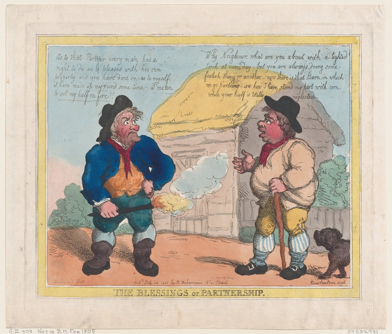 The Blessings of Partnership, July 28, 1805., July 28, 1805. 作者 托马斯·罗兰森