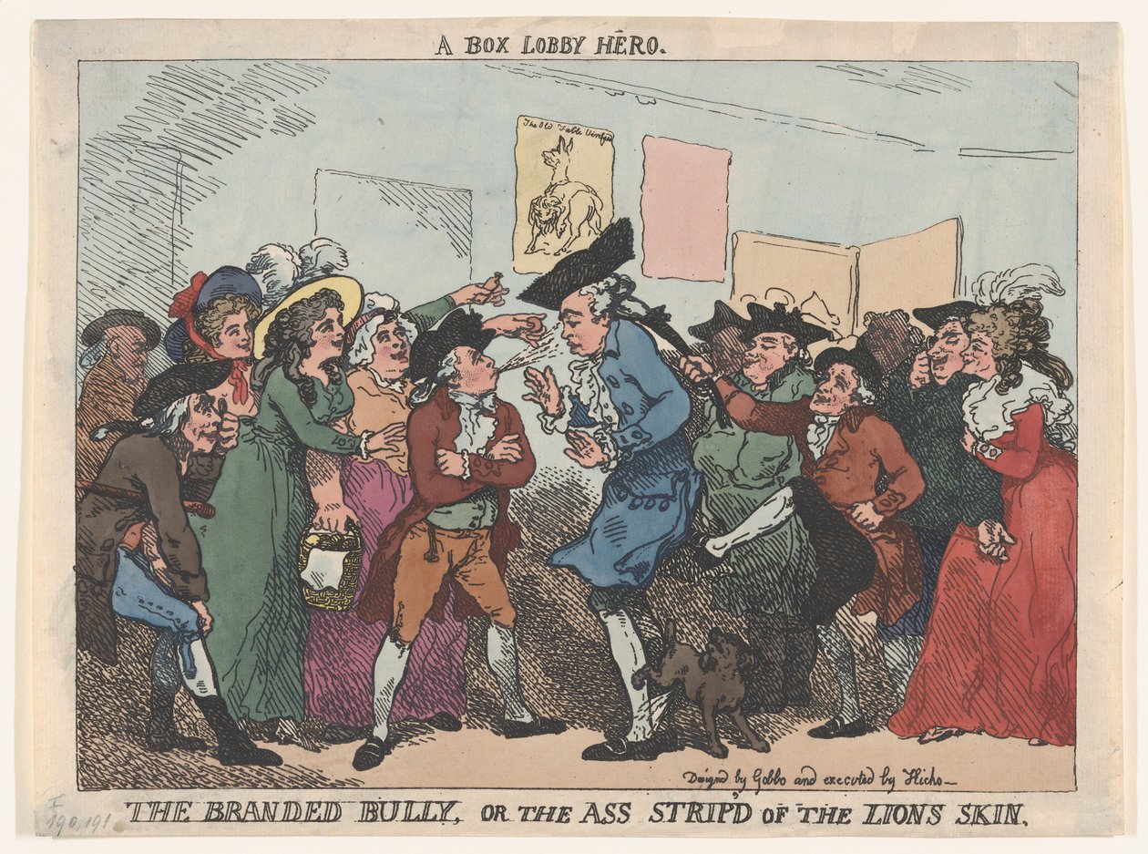 The Branded Bully, or the Ass Stripp