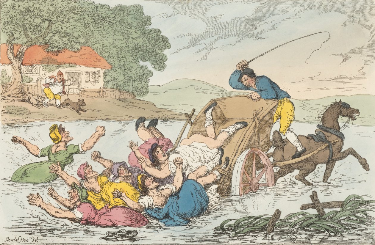The Carter and the Gipsies, May 10, 1815., May 10, 1815. 作者 托马斯·罗兰森