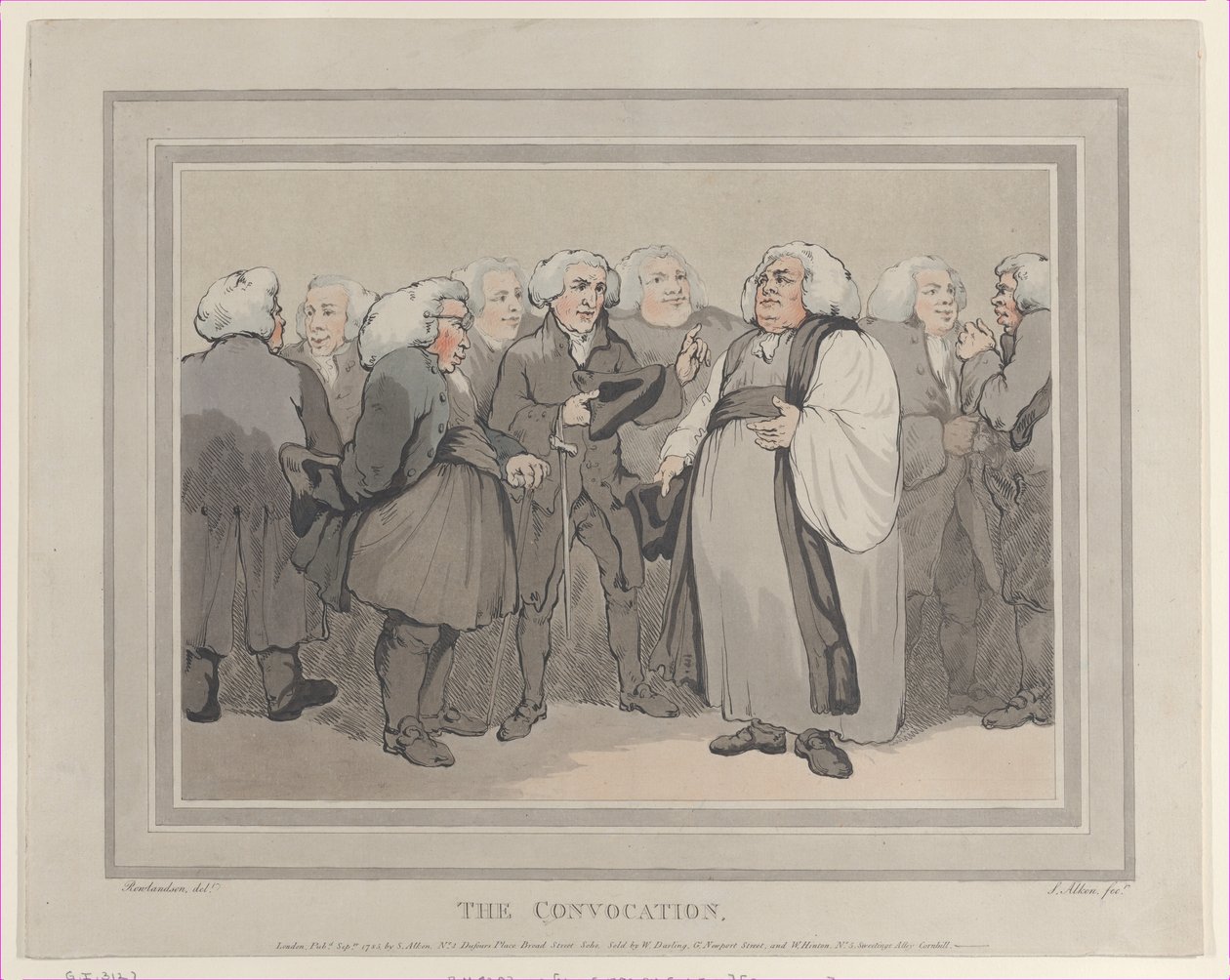 The Convocation, September 1785., September 1785. 作者 托马斯·罗兰森