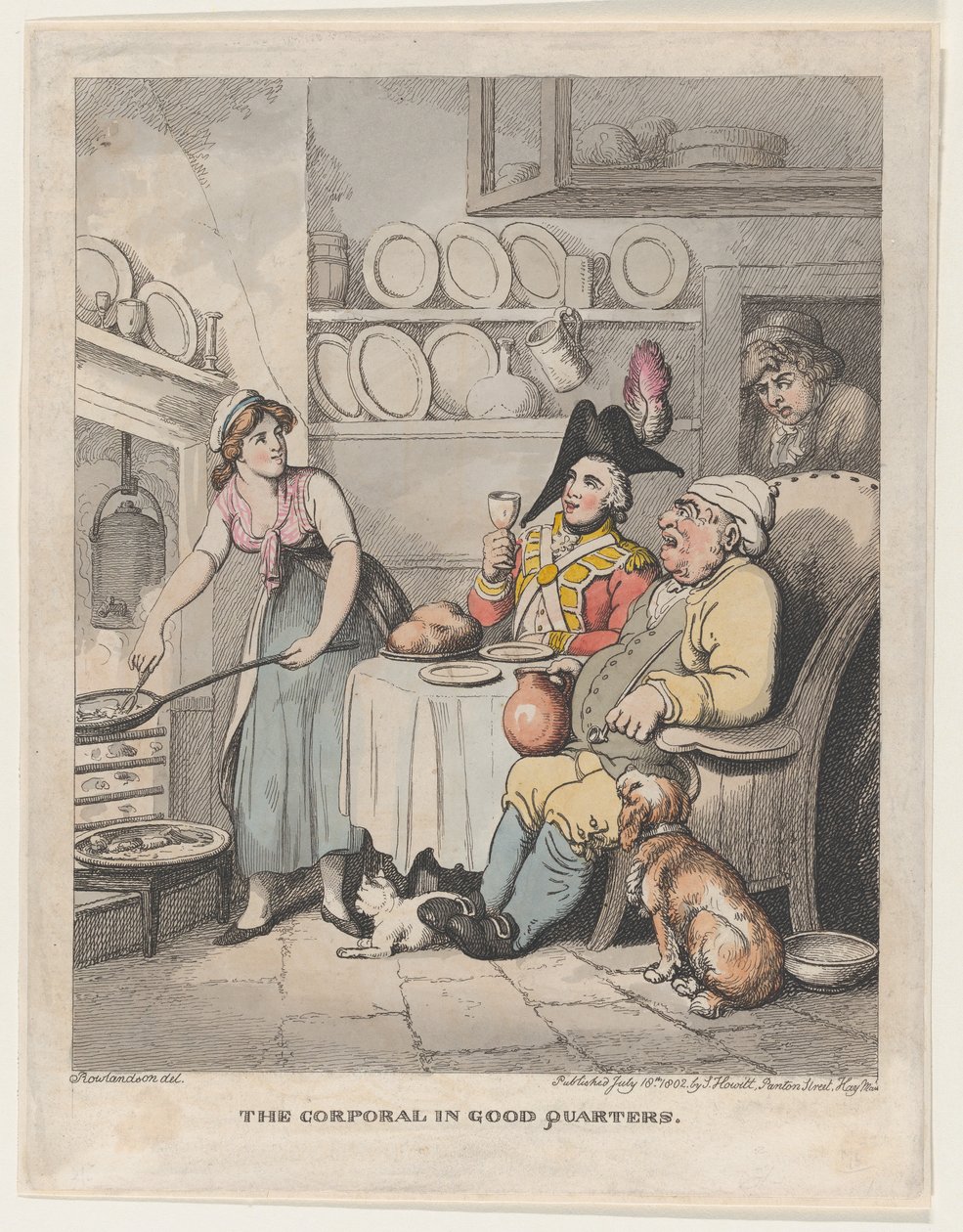 The Corporal in Good Quarters, July 18, 1802. , July 18, 1802. 作者 托马斯·罗兰森