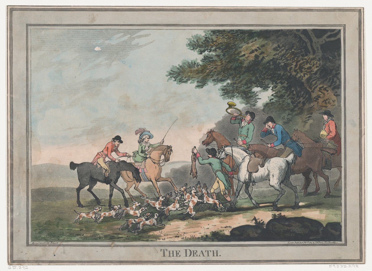 The Death, February 1, 1789., 1789年2月1日。 作者 托马斯·罗兰森