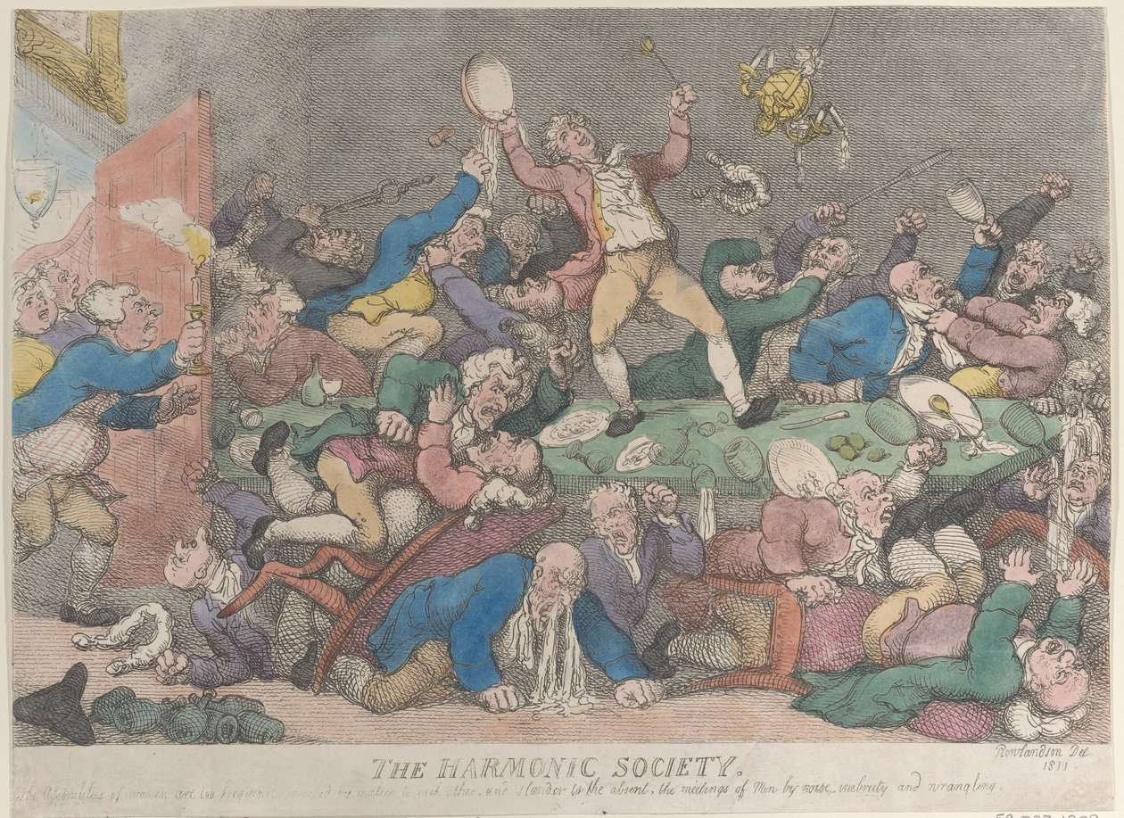 The Harmonic Society, [1810], reissued 1811. , [1810], reissued 1811. 作者 托马斯·罗兰森
