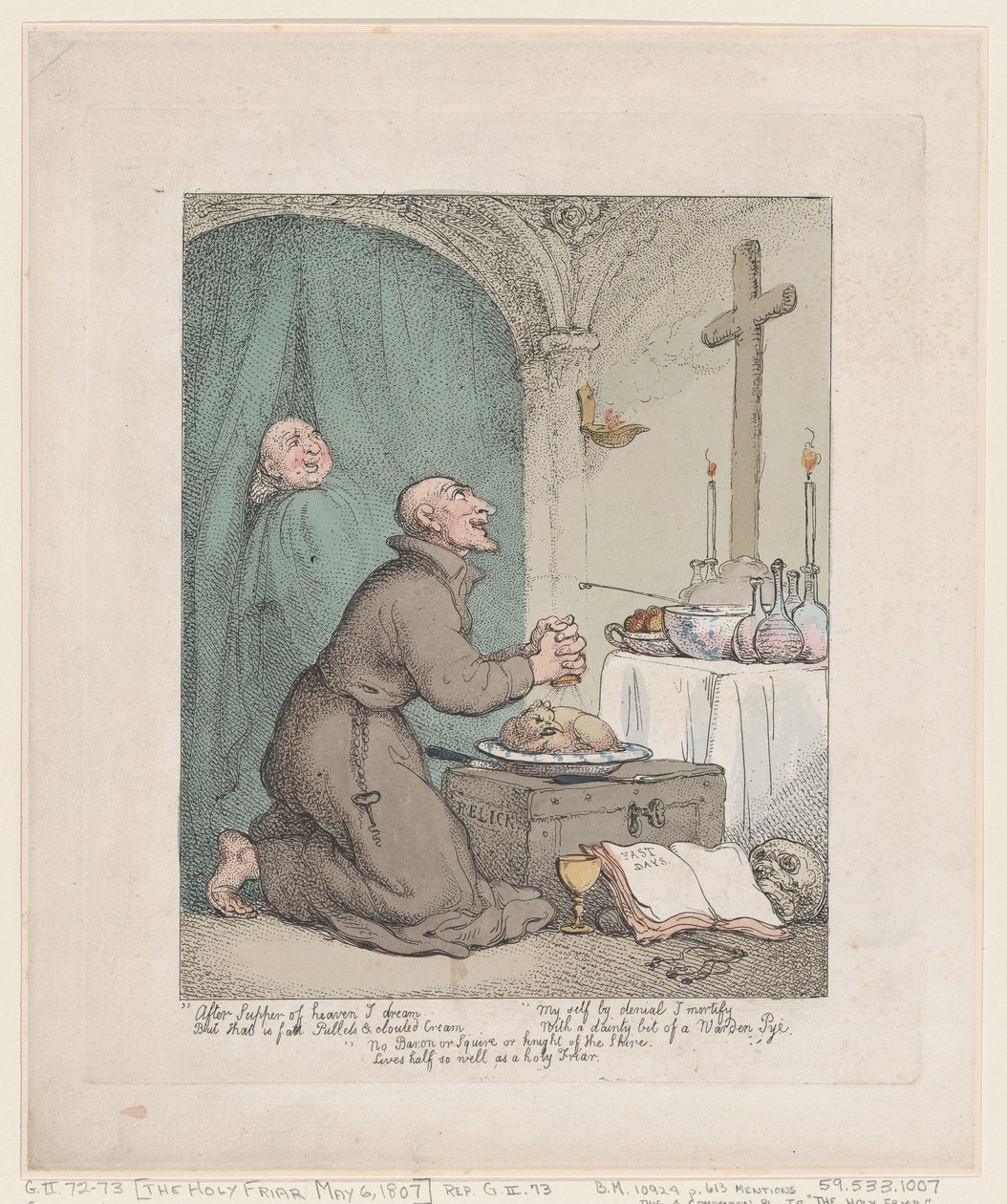 The Holy Friar, May 6, 1807., May 6, 1807. 作者 托马斯·罗兰森