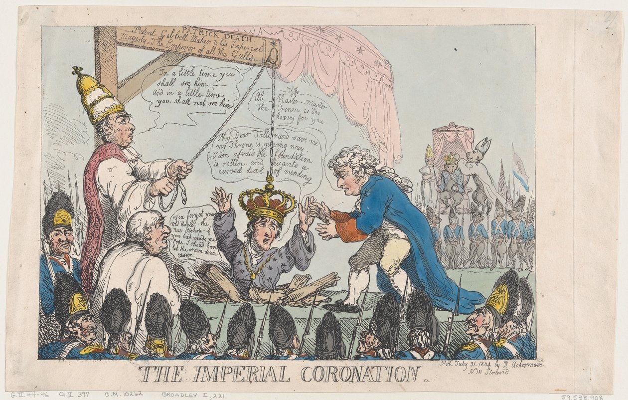 The Imperial Coronation, July 31, 1804., July 31, 1804. 作者 托马斯·罗兰森