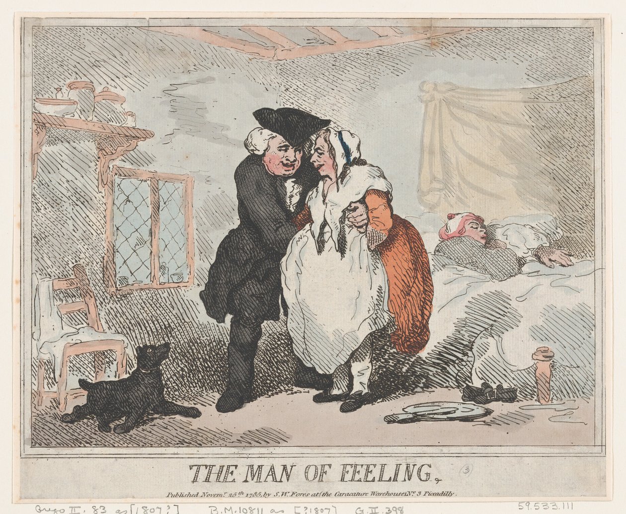 The Man of Feeling, November 25, 1785. ，1785年11月25日。 作者 托马斯·罗兰森