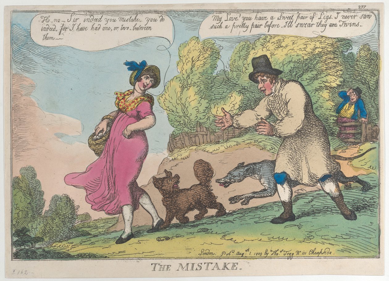 The Mistake, August 1, 1809., August 1, 1809. 作者 托马斯·罗兰森
