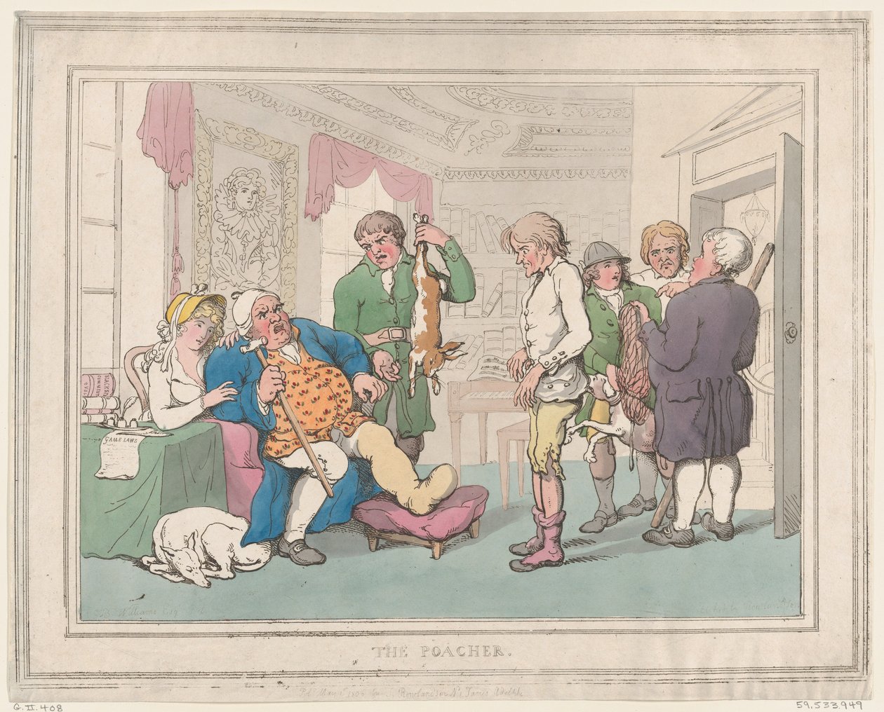 The Poacher, May 1, 1806., May 1, 1806. 作者 托马斯·罗兰森