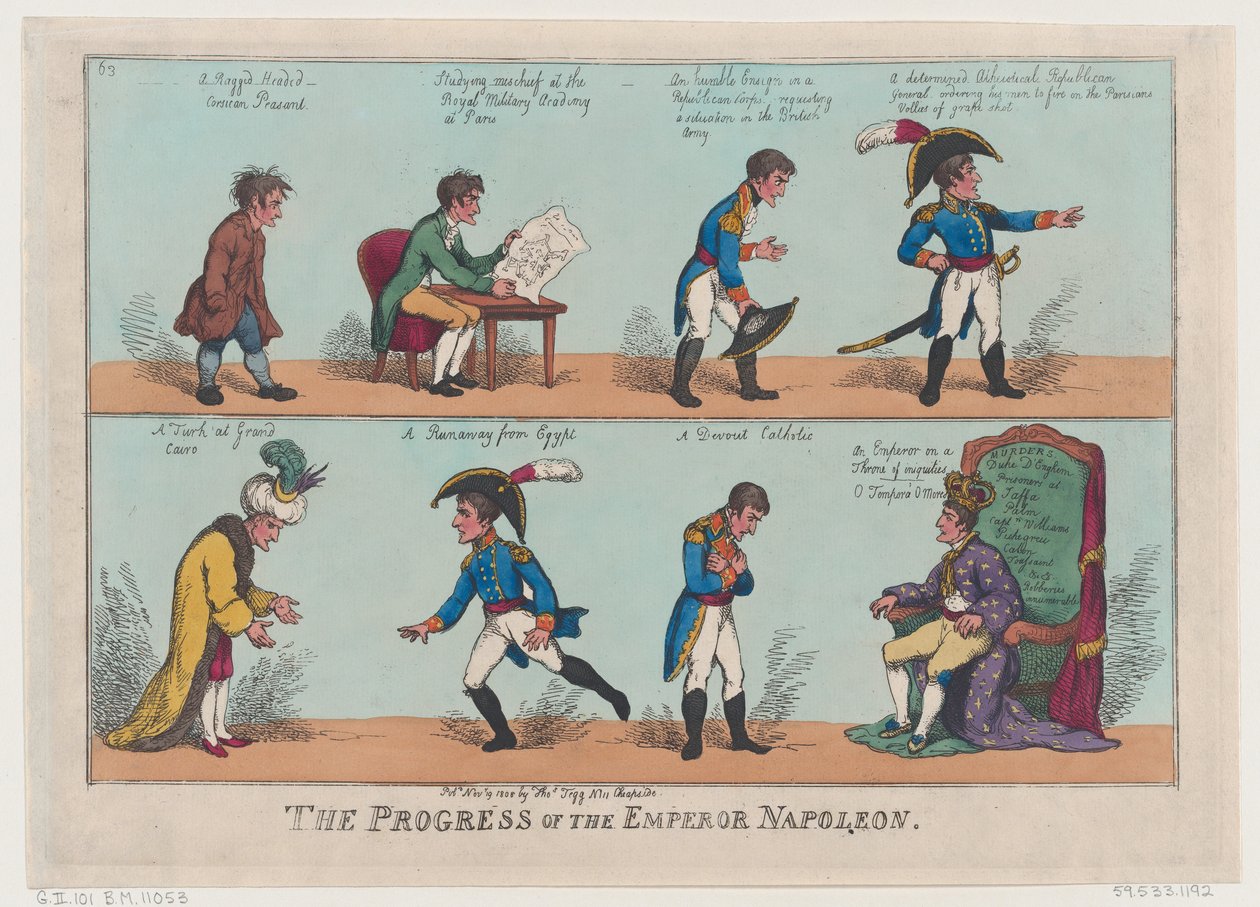 The Progress of the Emperor Napoleon, November 19, 1808., November 19, 1808. 作者 托马斯·罗兰森