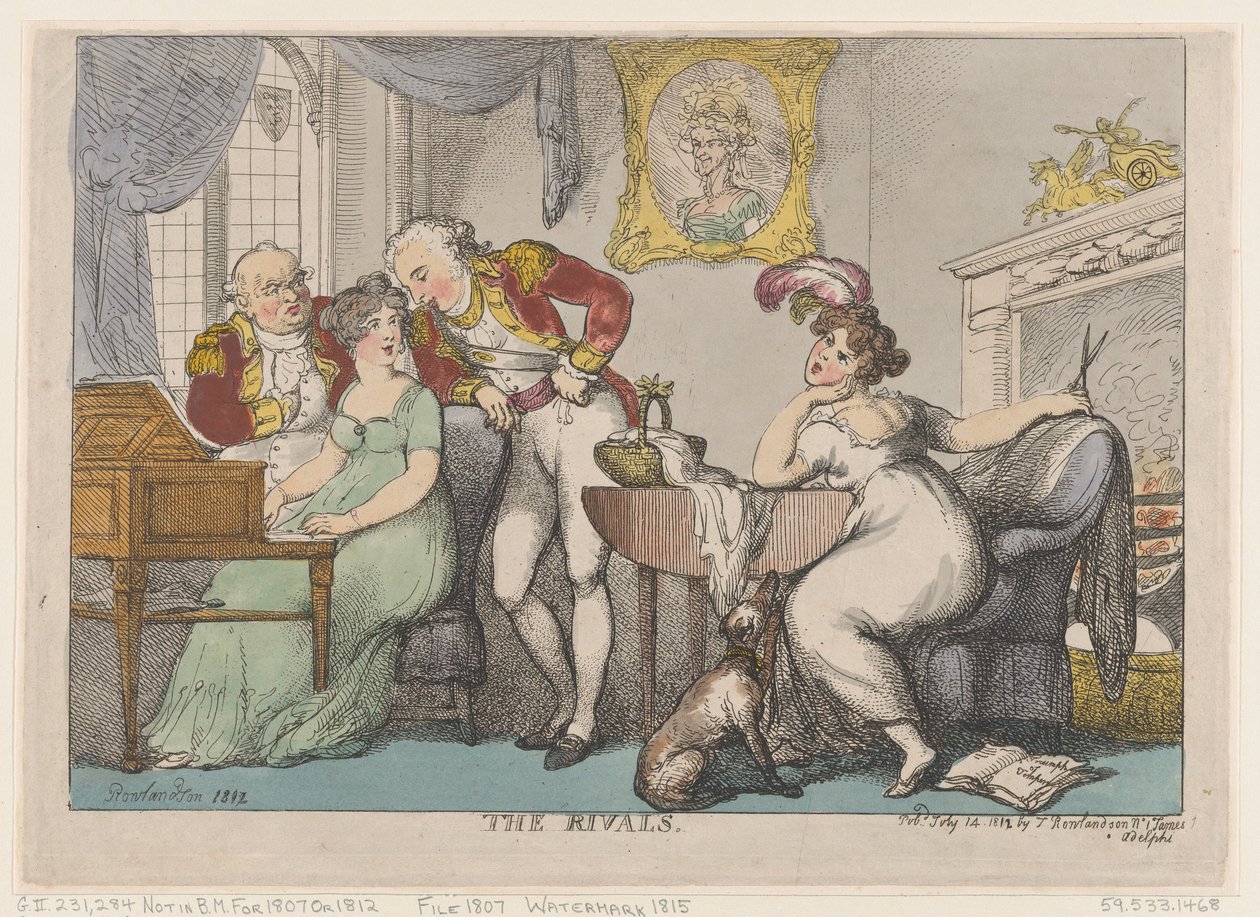 The Rivals, July 14, 1807., July 14, 1807. 作者 托马斯·罗兰森