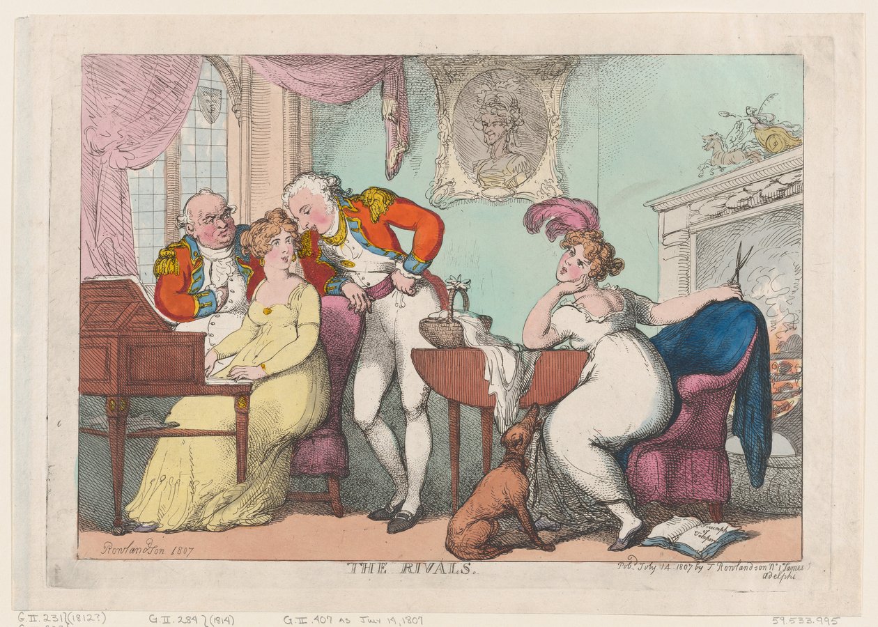 The Rivals, July 14, 1807., July 14, 1807. 作者 托马斯·罗兰森